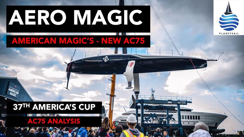 Aero Magic - American Magic's New AC75 photo copyright PlanetSail taken at  and featuring the AC75 class