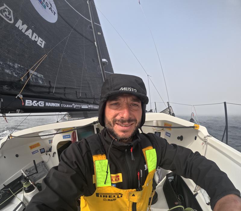 Ambrogio Beccaria during the 2024 The Transat CIC photo copyright DR taken at  and featuring the Class 40 class