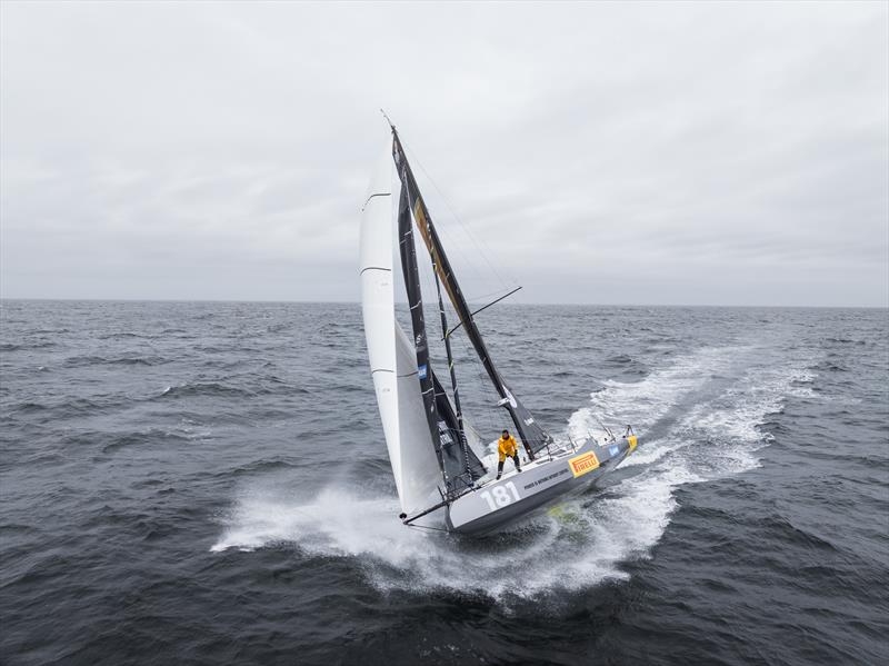 Italy's Ambrogio Beccaria on Alla Grande - Pirelli wins The Transat CIC in Class40 photo copyright Polaryse taken at  and featuring the Class 40 class