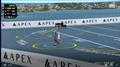 The Kiwis caught Spain, who cemented their win in the final with this perfectly judged tack - securing rounding rights at the mark, but keeping clear of New Zealand on starboard   - Season 4 Championship Points - SailGP Bermuda - May 2024