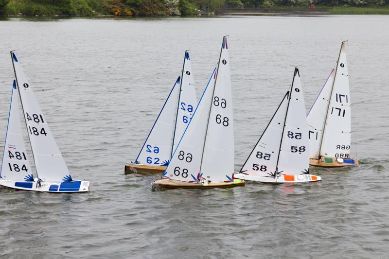 Scottish District IOM Wooden Hull Championship 2016 photo copyright Donald Sinclair & Ian Dundas taken at Kinghorn Radio Sailing Club and featuring the One Metre class