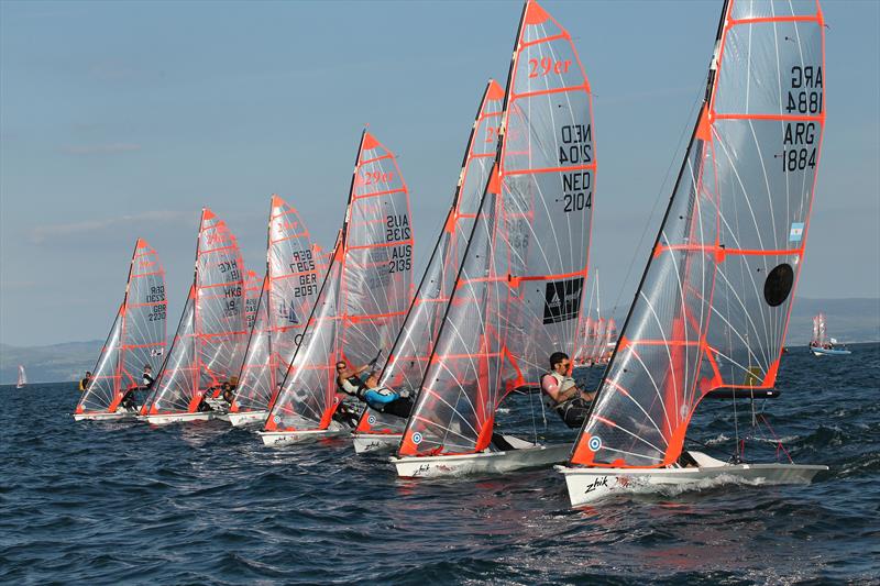 29ers in action photo copyright Peter Newton taken at  and featuring the 29er class