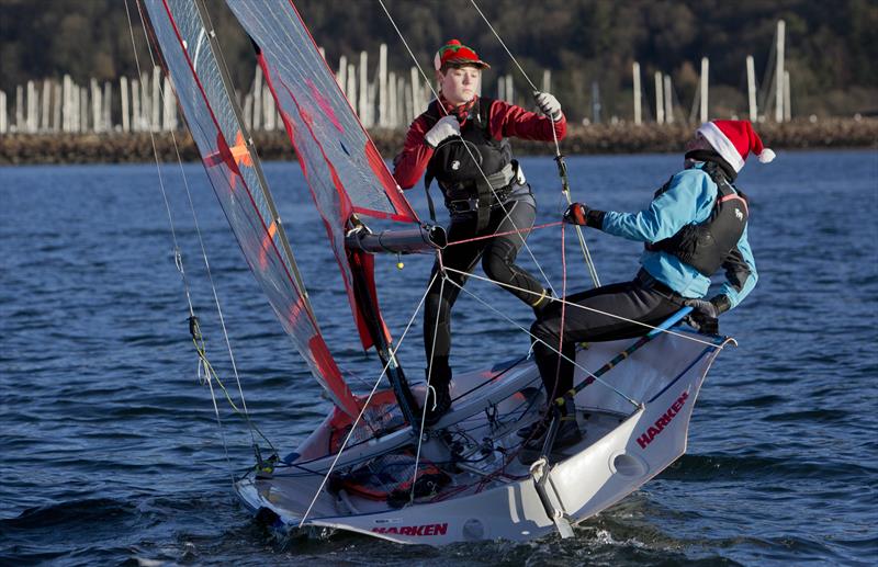 RYA Scotland Winter Championships at Largs photo copyright Marc Turner / RYA Scotland taken at Largs Sailing Club and featuring the 29er class