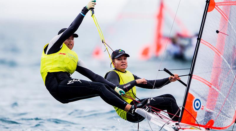 Youth Sailing World Championships 2016 photo copyright Pedro Martinez / Sailing Energy taken at Torbay Sailing Club and featuring the 29er class