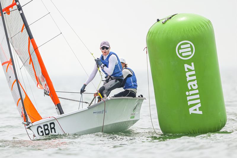 Allianz Youth World Sailing Championships day 3 photo copyright Sailing Energy taken at  and featuring the 29er class