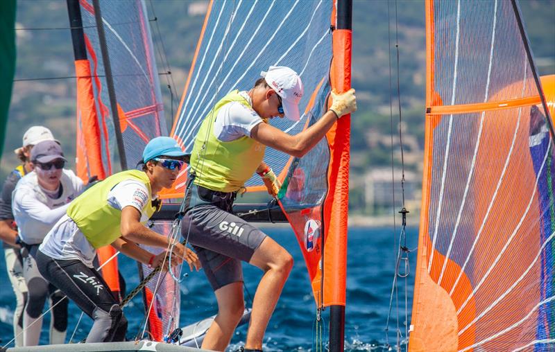 29er World Championships 2022 at El Balís, Spain - Day 4 photo copyright Laura Carrau taken at Club Nautico El Balis and featuring the 29er class