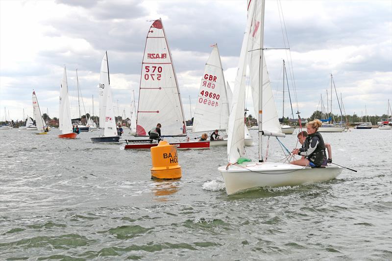 Blackwater SC Club Week 2015 photo copyright Guy Hawkins taken at Blackwater Sailing Club and featuring the 420 class