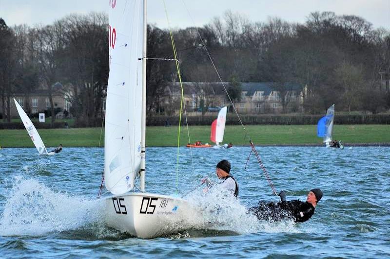 Robbie King and Marcus Tressler win the 2016 Rutland Challenge for the John Merricks Tiger Trophy photo copyright Jon Williams taken at Rutland Sailing Club and featuring the 420 class