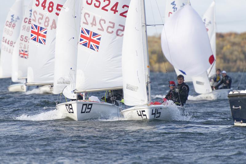 A windy November weekend for the 420 End of Seasons at Grafham Water SC photo copyright Paul Sanwell / OPP taken at Grafham Water Sailing Club and featuring the 420 class