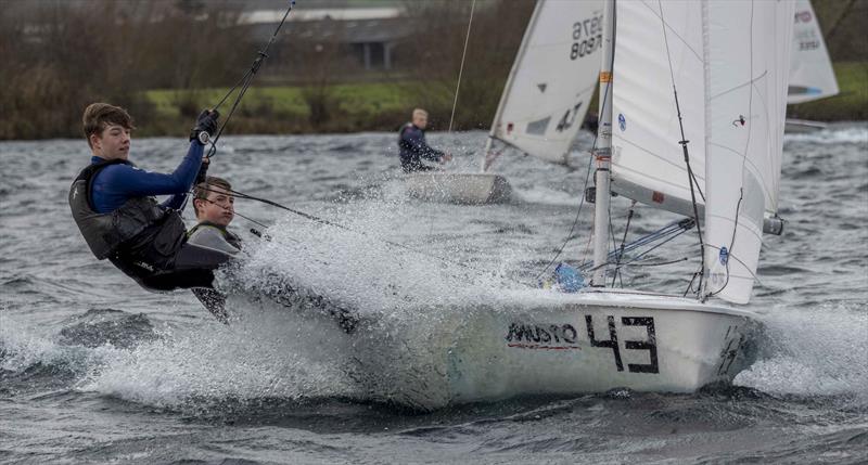 The Midlands mini series is back photo copyright David Eberlin taken at Notts County Sailing Club and featuring the 420 class