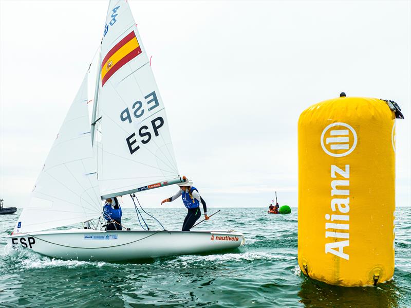 Allianz Youth World Sailing Championships day 3 photo copyright Sailing Energy taken at  and featuring the 420 class