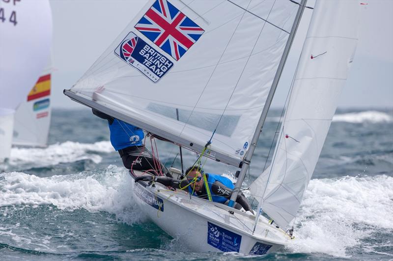 Men's 470 bronze for Luke Patience & Elliot Willis at ISAF Sailing World Cup Hyères photo copyright Richard Langdon / British Sailing Team taken at COYCH Hyeres and featuring the 470 class