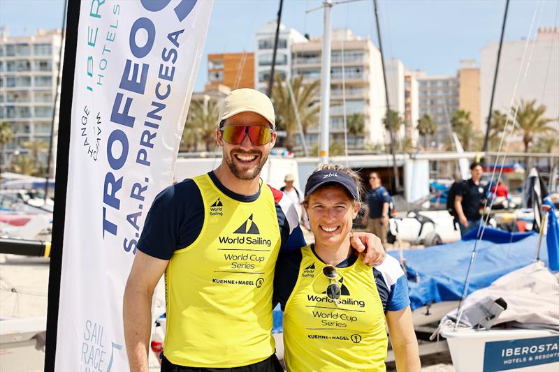Camille Lecointre and Jeremie Mion - 53rd Trofeo Princesa Sofía Mallorca by Iberostar photo copyright Sailing Energy / Trofeo Princesa Sofía taken at Real Club Náutico de Palma and featuring the 470 class