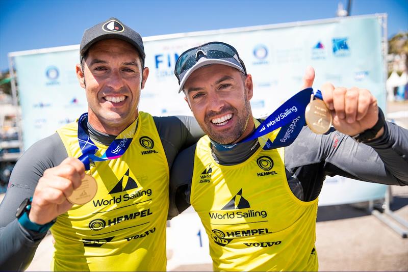Spain's Federico and Arturo Alonso - Hempel World Cup Series Final photo copyright Tomas Moya / Sailing Energy / World Sailing taken at  and featuring the 49er class