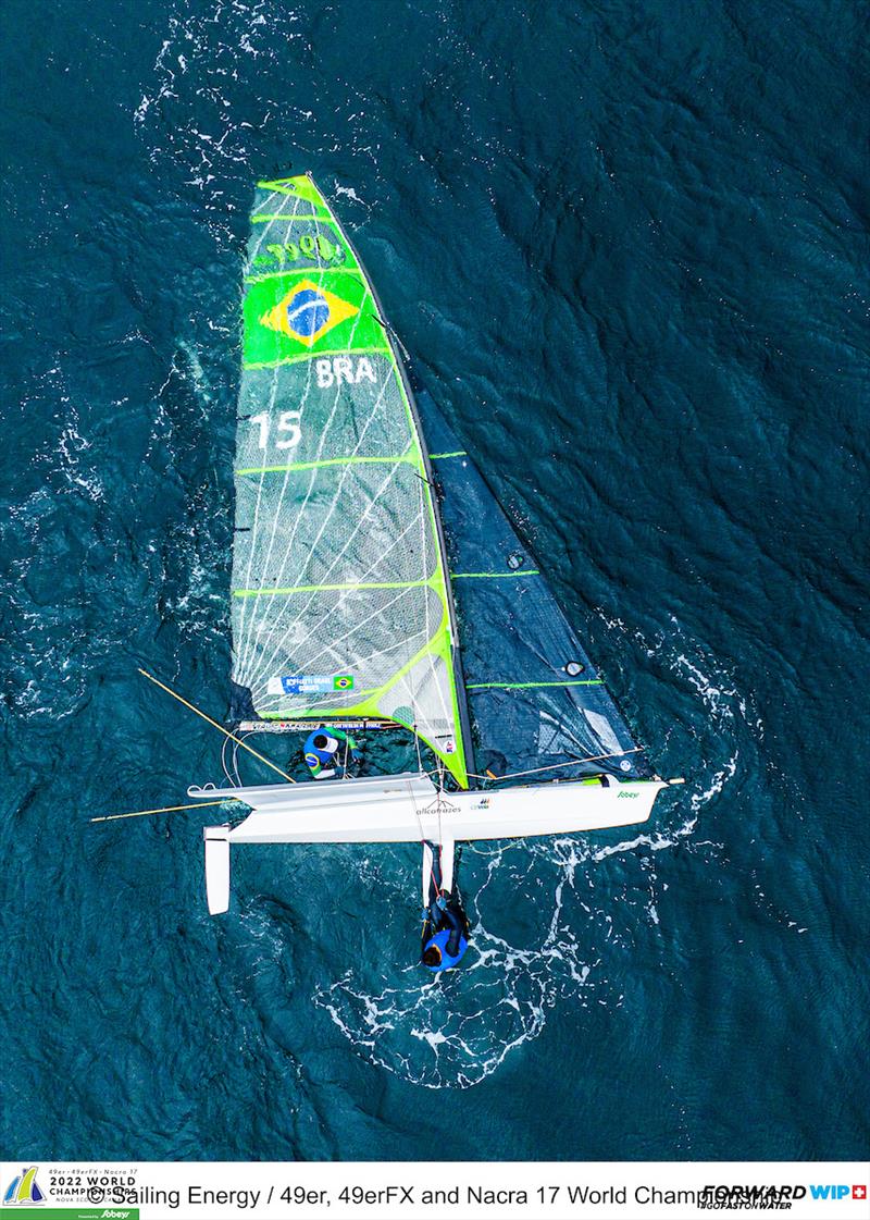49er, 49erFX and Nacra 17 World Championships in Nova Scotia, Canada Day 1 photo copyright Sailing Energy taken at Hubbards Sailing Club and featuring the 49er class