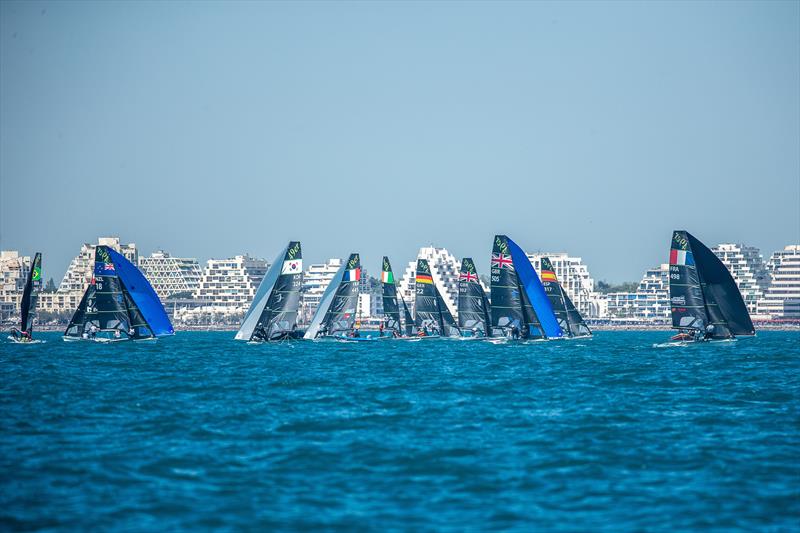 49er and 49erFX Europeans at La Grande Motte Day 3 - photo © YCGM / Didier Hillaire