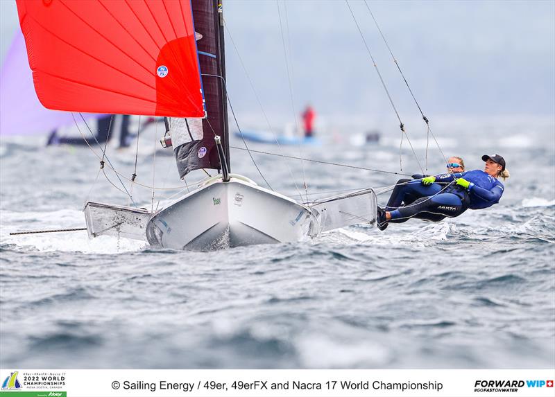 49er, 49erFX and Nacra 17 World Championships in Nova Scotia, Canada Day 1 photo copyright Sailing Energy taken at Hubbards Sailing Club and featuring the 49er FX class