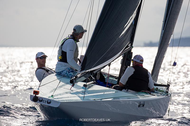 Otto - 5.5 European Championship photo copyright Robert Deaves taken at Yacht Club Sanremo and featuring the 5.5m class