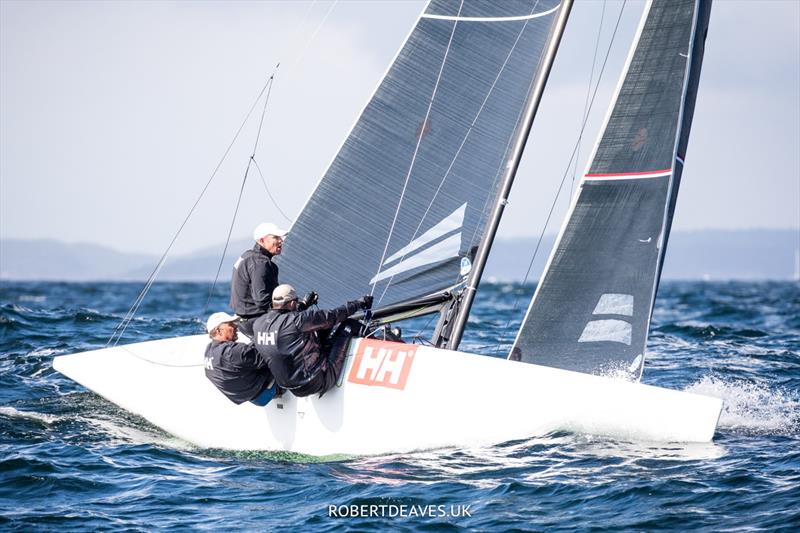 Artemis - 5.5 World Championship 2022 - Day 3 photo copyright Robert Deaves taken at Hankø Yacht Club and featuring the 5.5m class