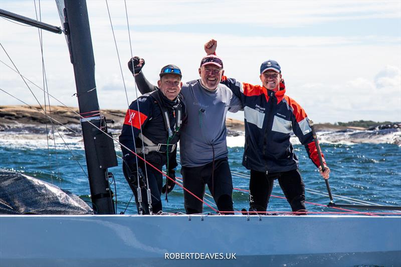 Jean Genie wins the 5.5 World Championship 2022 photo copyright Robert Deaves taken at Hankø Yacht Club and featuring the 5.5m class