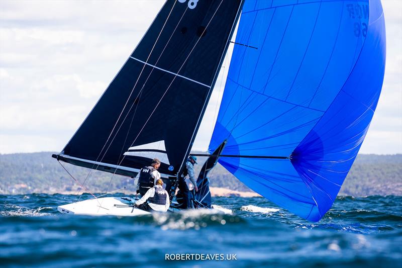 Otto during the 5.5 World Championship 2022 photo copyright Robert Deaves taken at Hankø Yacht Club and featuring the 5.5m class