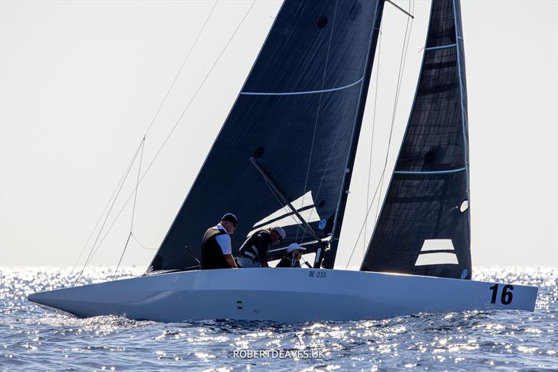 Marie-Françoise XXII - 2023 5.5 Metre World Championship, day 3 photo copyright Robert Deaves taken at Yacht Club Costa Smeralda and featuring the 5.5m class