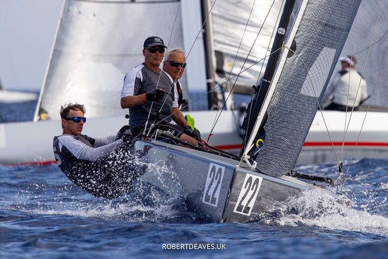 Shaolin - 5.5 Metre World Championship 2023, day 4 photo copyright Robert Deaves taken at Yacht Club Costa Smeralda and featuring the 5.5m class