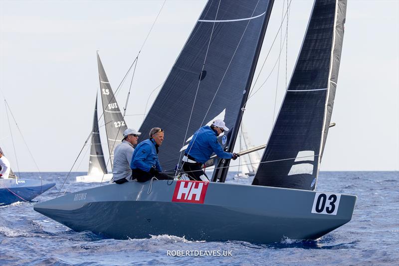 Artemis - 5.5 Metre World Championship 2023, day 4 photo copyright Robert Deaves taken at Yacht Club Costa Smeralda and featuring the 5.5m class