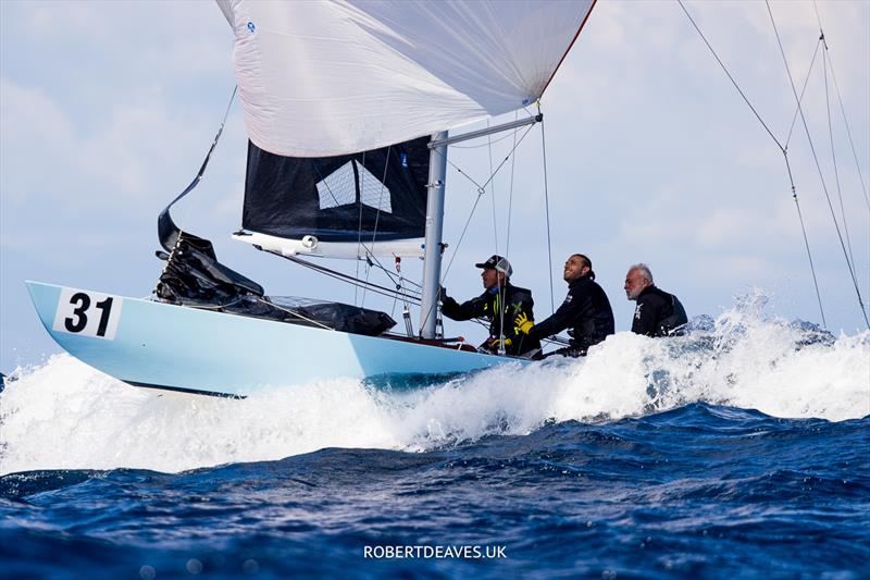 Italian Open photo copyright Robert Deaves taken at  and featuring the 5.5m class