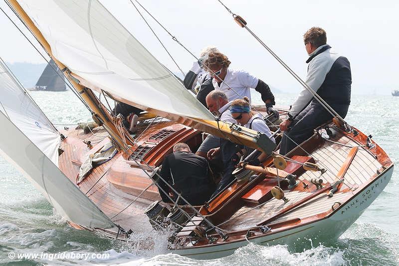 8 Metre World Championship 2019 photo copyright Ingrid Abery / www.ingridabery.com taken at Royal Yacht Squadron and featuring the 8m class