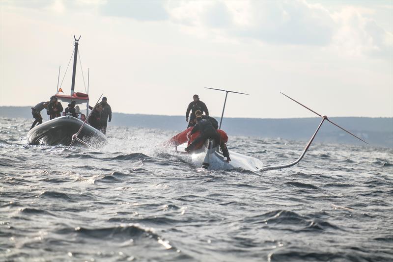 INEOS Britannia - LEQ12 - February 8, 2023 - Mallorca - photo © Ugo Fonolla / America's Cup