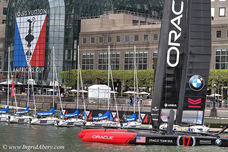 Louis Vuitton America's Cup World Series New York photo copyright Ingrid Abery / www.ingridabery.com taken at  and featuring the AC45 class
