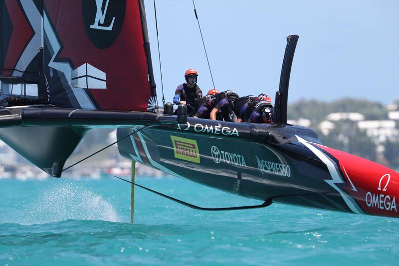 Emirates Team New Zealand pack a low profile during the 35th America's Cup - photo © Emirates Team New Zealand
