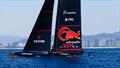 Trying to get to foiling takeoff speed - Alinghi Red Bull Racing- AC75 - Day 6 - April 24, 2024 - Barcelona
