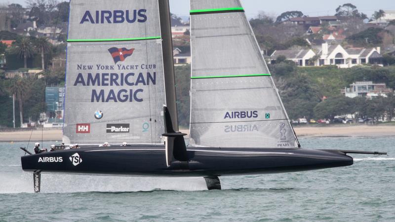 American Magic - Waitemata Harbour - Auckland - August 3, 2020 - 36 America's Cup photo copyright Richard Gladwell / Sail-World.com taken at New York Yacht Club and featuring the AC75 class