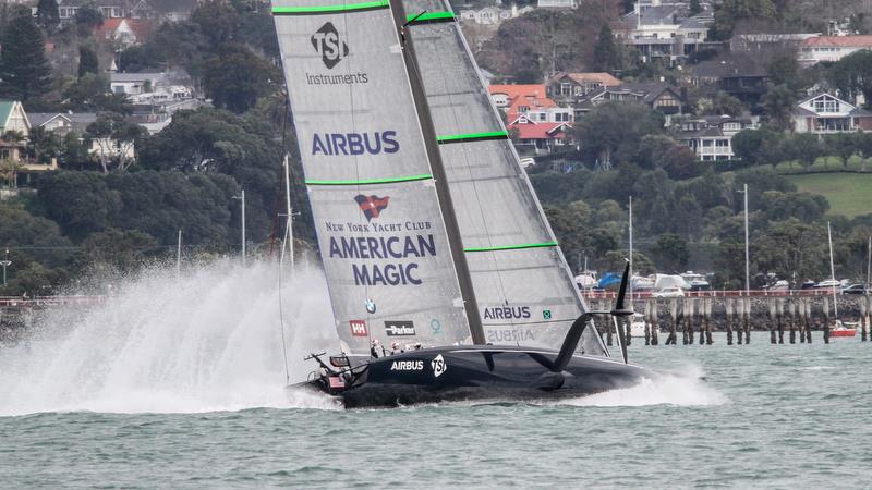 American Magic - Waitemata Harbour - Auckland - August 6, 2020 - 36th America's Cup photo copyright Richard Gladwell / Sail-World.com taken at New York Yacht Club and featuring the AC75 class