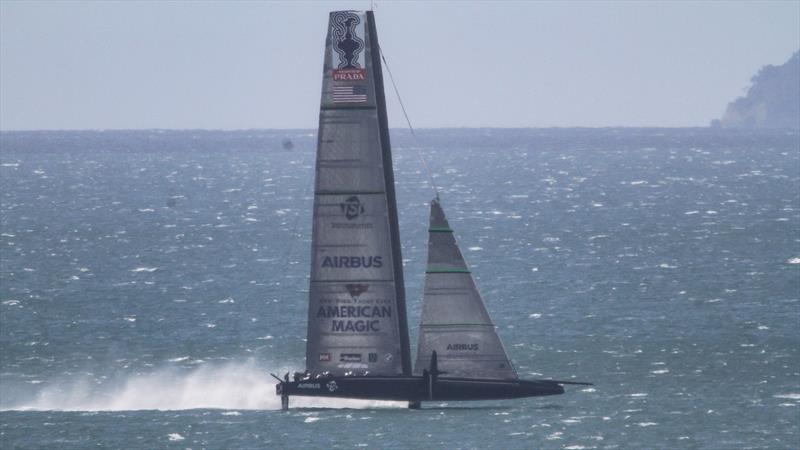 American Magic - Waitemata Harbour - August 26, 2020 - 36th America's Cup photo copyright Richard Gladwell / Sail-World.com taken at New York Yacht Club and featuring the AC75 class