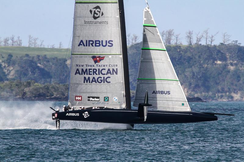 American Magic - Waitemata Harbour - August 2020 - 36th America's Cup photo copyright Richard Gladwell / Sail-World.com taken at New York Yacht Club and featuring the AC75 class