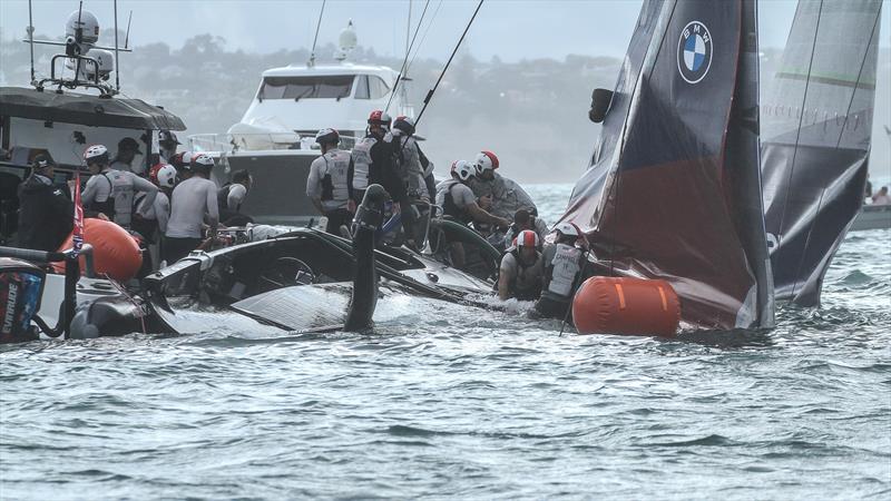 American Magic - Patriot - Hauraki Gulf - January 17, 2021 - Prada Cup - 36th America's Cup photo copyright Richard Gladwell / Sail-World.com taken at Royal New Zealand Yacht Squadron and featuring the AC75 class