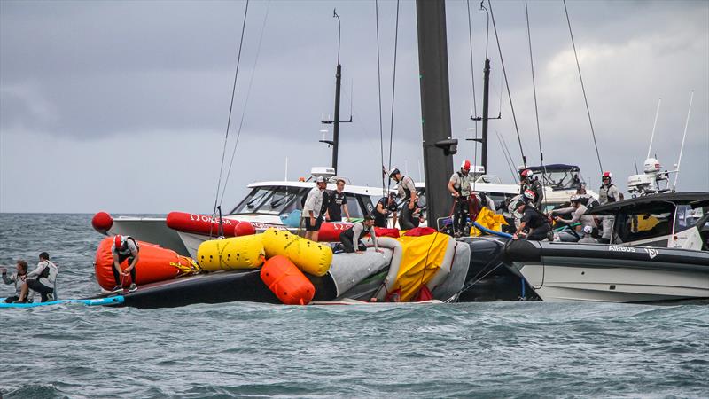 American Magic - Patriot - Hauraki Gulf - January 17, 2021 - Prada Cup - 36th America's Cup photo copyright Richard Gladwell / Sail-World.com taken at Royal New Zealand Yacht Squadron and featuring the AC75 class