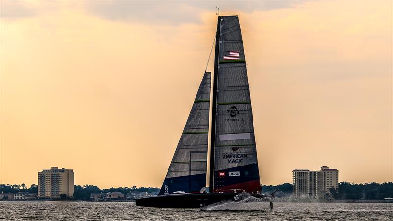 NYYC American Magic - Pensacola, FL October 17, 2022 photo copyright Paul Todd/ America's Cup taken at New York Yacht Club and featuring the AC75 class