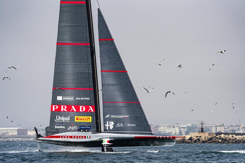 Luna Rossa (ITA) - Day 19 - August 28, 2026 - Cagliari, Sardinia - photo © Ivo Rovira / America's Cup Recon