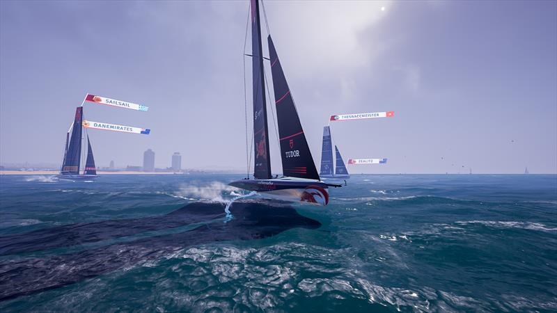AC Sailing - 37th America's Cup Official Game - April 2024 - photo © ACE