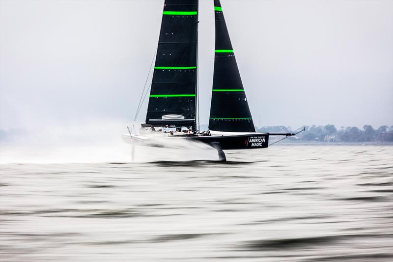 American Magic's prototype - The Mule was notable for sailing at high speed in relatively light winds photo copyright Amory Ross taken at New York Yacht Club and featuring the ACC class