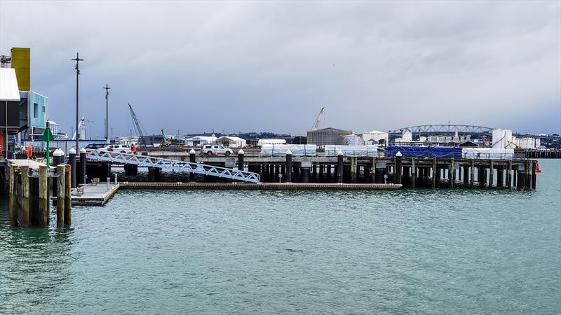 Luna Rossa base - will comprise marquees - same as American Magic  - America's Cup Bases - July 21, 2020 photo copyright Richard Gladwell / Sail-World.com taken at Royal New Zealand Yacht Squadron and featuring the ACC class