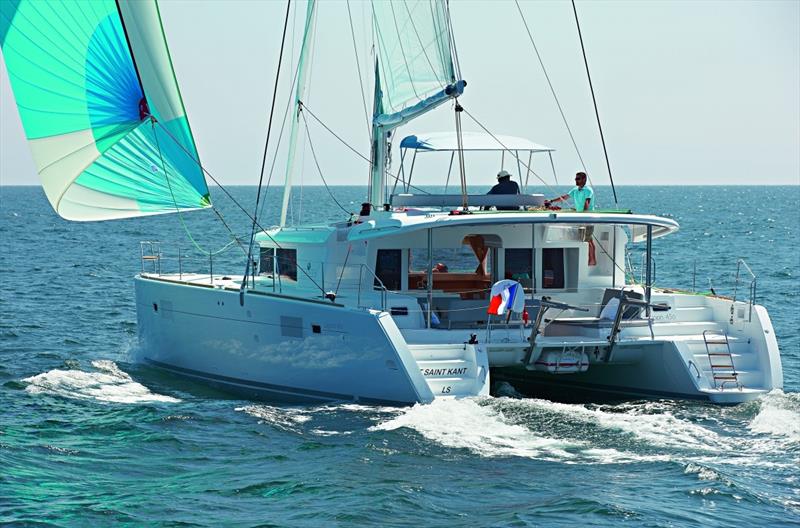 Lagoon 450F photo copyright Nicolas Claris taken at  and featuring the  class