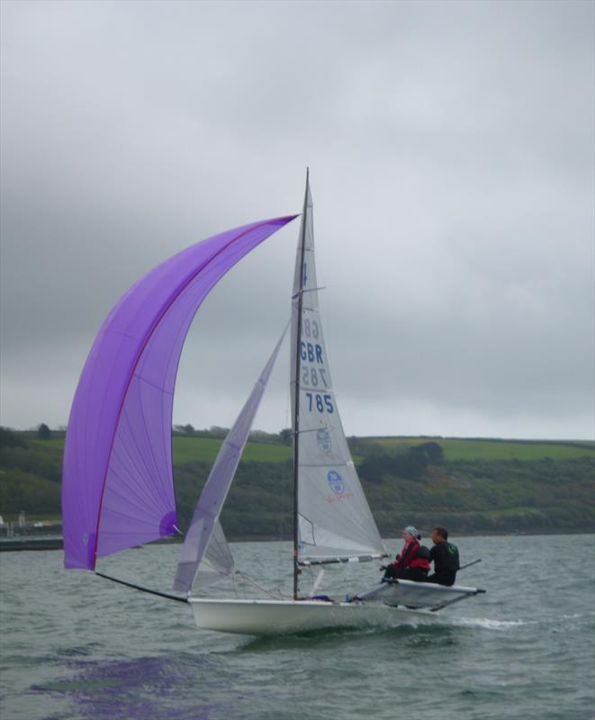Asymmetric Open at Restronguet photo copyright Bill Bowers taken at Restronguet Sailing Club and featuring the B14 class
