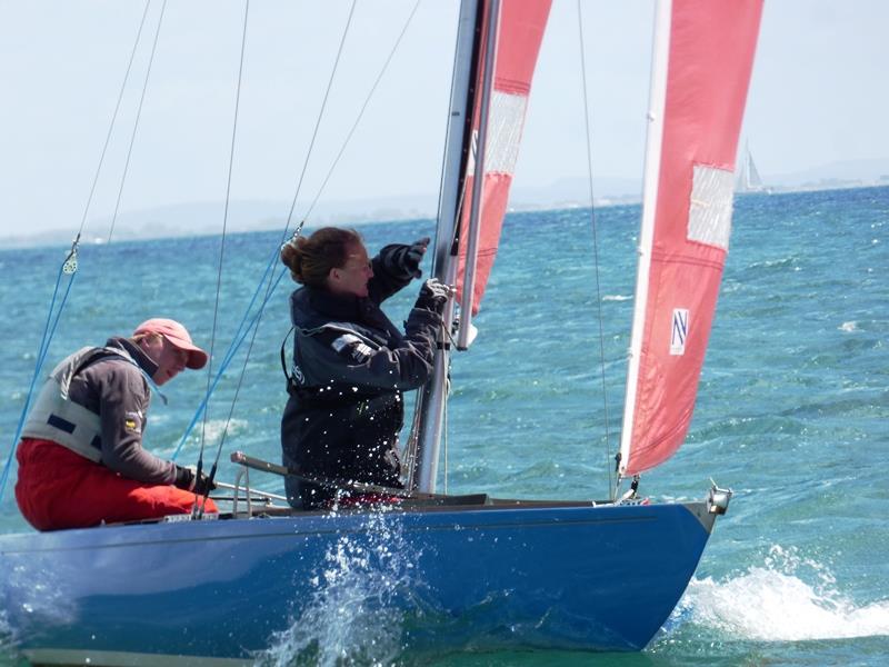 Bembridge SC Late May Bank Holiday Keelboat Racing  photo copyright Mike Samuelson taken at Bembridge Sailing Club and featuring the Bembridge Redwing class