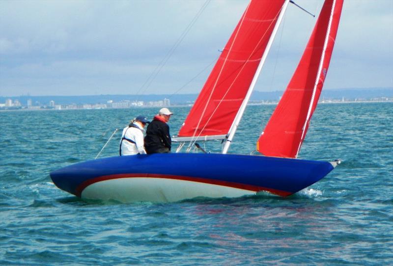 Bembridge Redwing early July racing photo copyright Mike Samuelson taken at Bembridge Sailing Club and featuring the Bembridge Redwing class