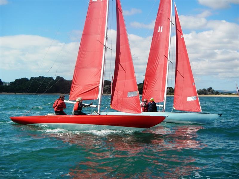 Sunshine and breeze for the Bembridge keelboats over the weekend photo copyright Mike Samuelson taken at Bembridge Sailing Club and featuring the Bembridge Redwing class
